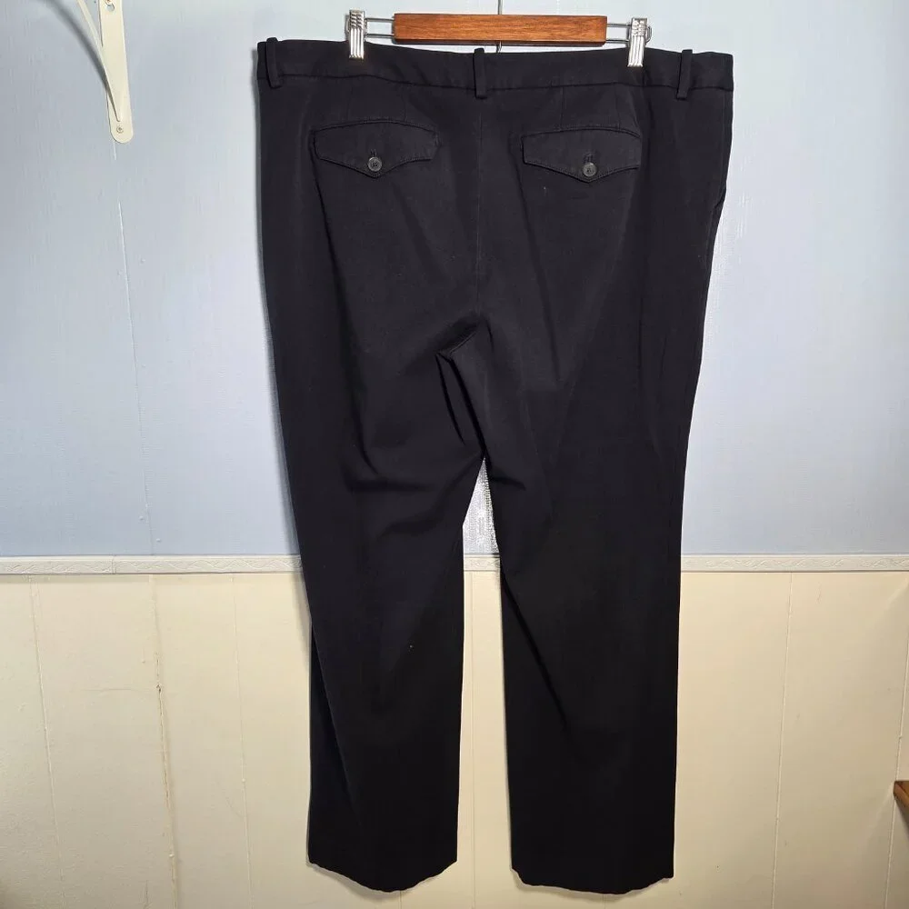 Eddie Bauer Woman's Navy Dark Blue Business Casual Office Workwear Dress Pants